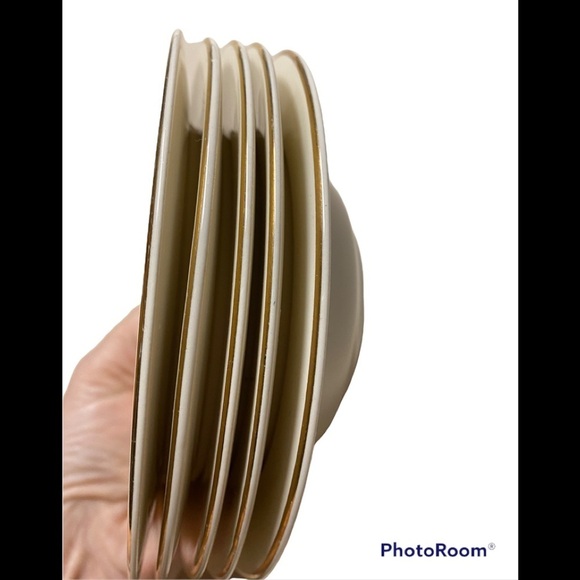 Harmony House Midnight Sun Bread and Butter Plates - Set of 5 - Disconti… - Picture 3 of 6